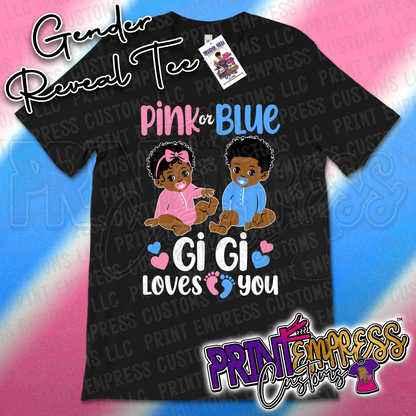 Gender Reveal Tees