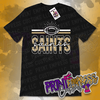 Saints Echo Tee - PRINT EMPRESS CUSTOMS LLC