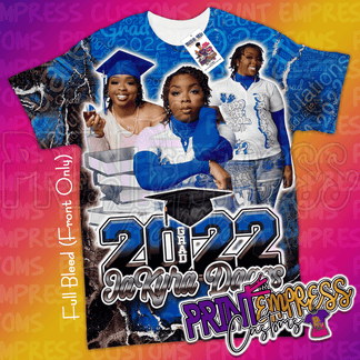 Custom: 3D Graduation Shirt – PRINT EMPRESS CUSTOMS LLC